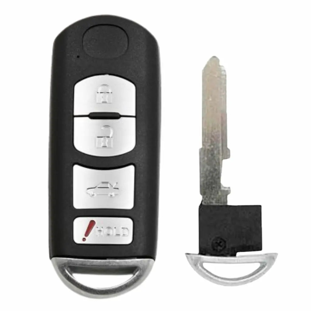 ≫2010-2019 (Aftermarket) Smart Key SHELL for Mazda - Fiat - Toyota Yaris /  124