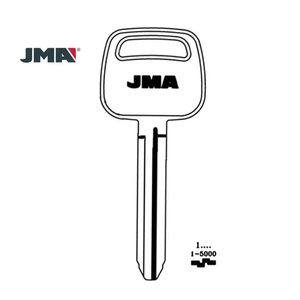 1990-2012 (NEW) JMA Key Blank Metal Head Key for Toyota Scion Suzuki - TR47  TOYO-15E (Packs of 10)