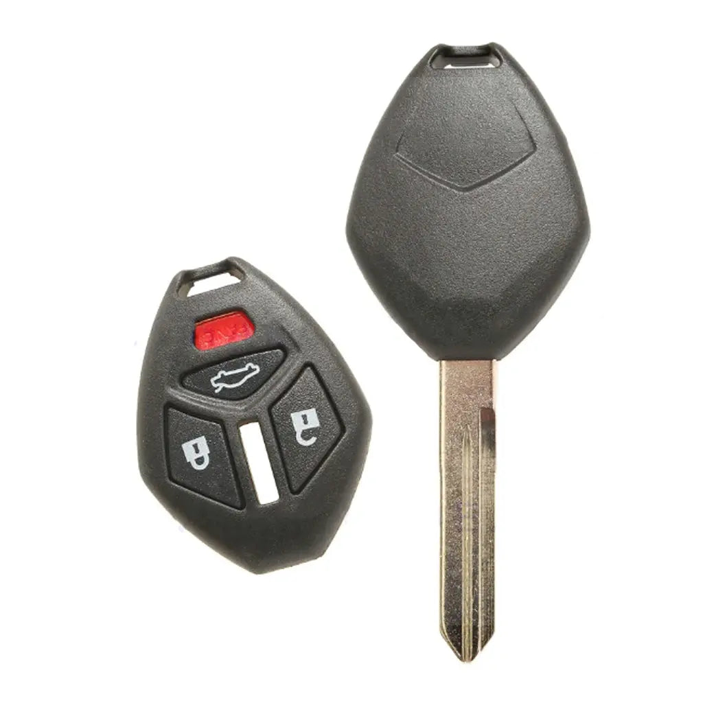 2006-2007 (Aftermarket) Head Key Shell for Mitsubishi Eclipse - Galant | OUCG8D-620M-A / MIT6  
