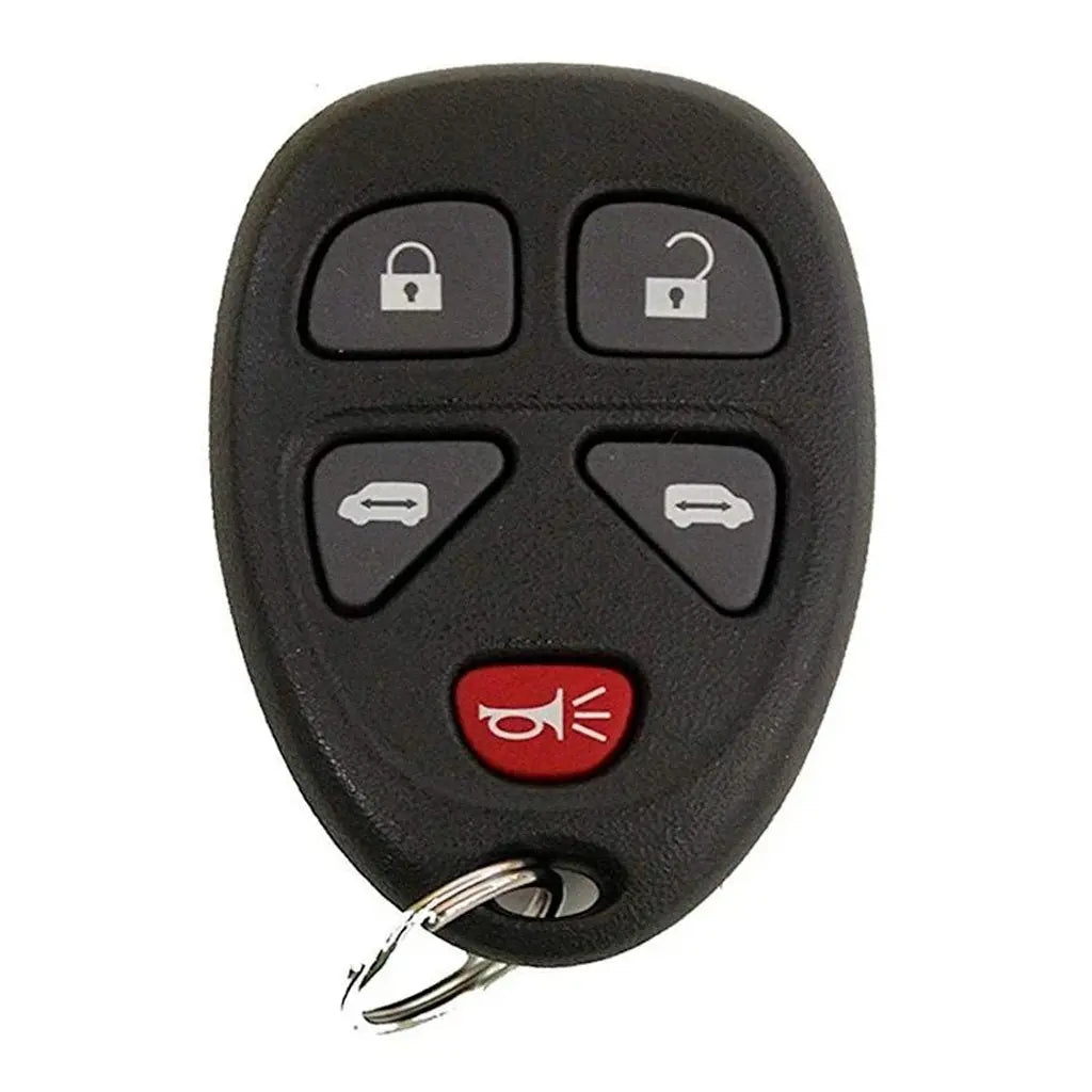 front of 2005-2013 (OEM-B) Keyless Entry Remote for  GM / Cadillac Impala - Monte Car,k/ 2005 - 2007 / 5 Button / 15100813 KOBGT04A (OEM-B)