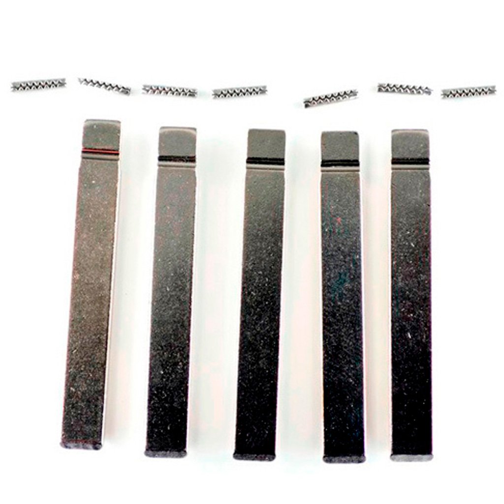 GM / 5-Pack HU100 Flip Blade w/ Roll Pins for OEM Remotes (GTL) / Flip Key Blades