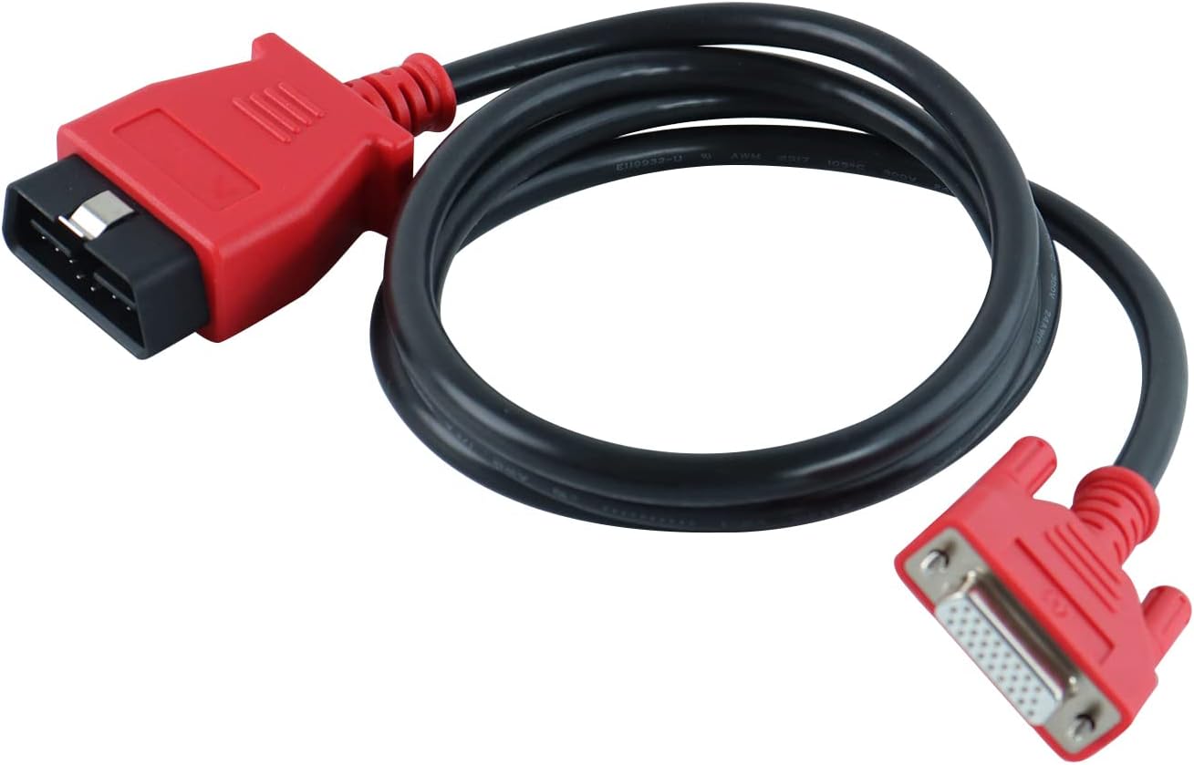 Replacement OBD2 Diagnostic Test Cable for Autel MaxiSys MS908P Main Test Cable 16 Pin 3 Rows OBD2 Main Test Cable