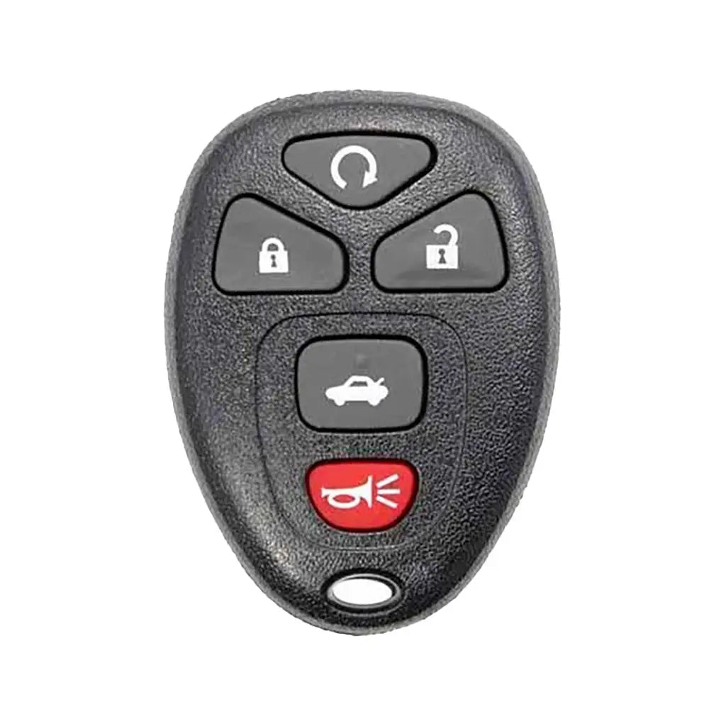 FRONT O F2006-2013 (OEM Refurb) Keyless Entry Remote for Chevrolet - Buick - Cadillac  PN 20935331  OUC60270