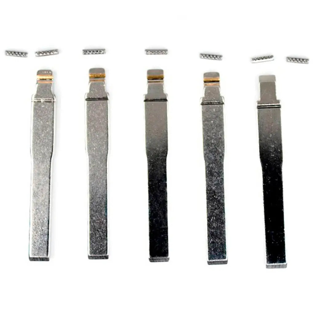 Ford  5-PACK HU101 Flip Blades w Pins for OEM Remotes (GTL)  Flip Key Blades