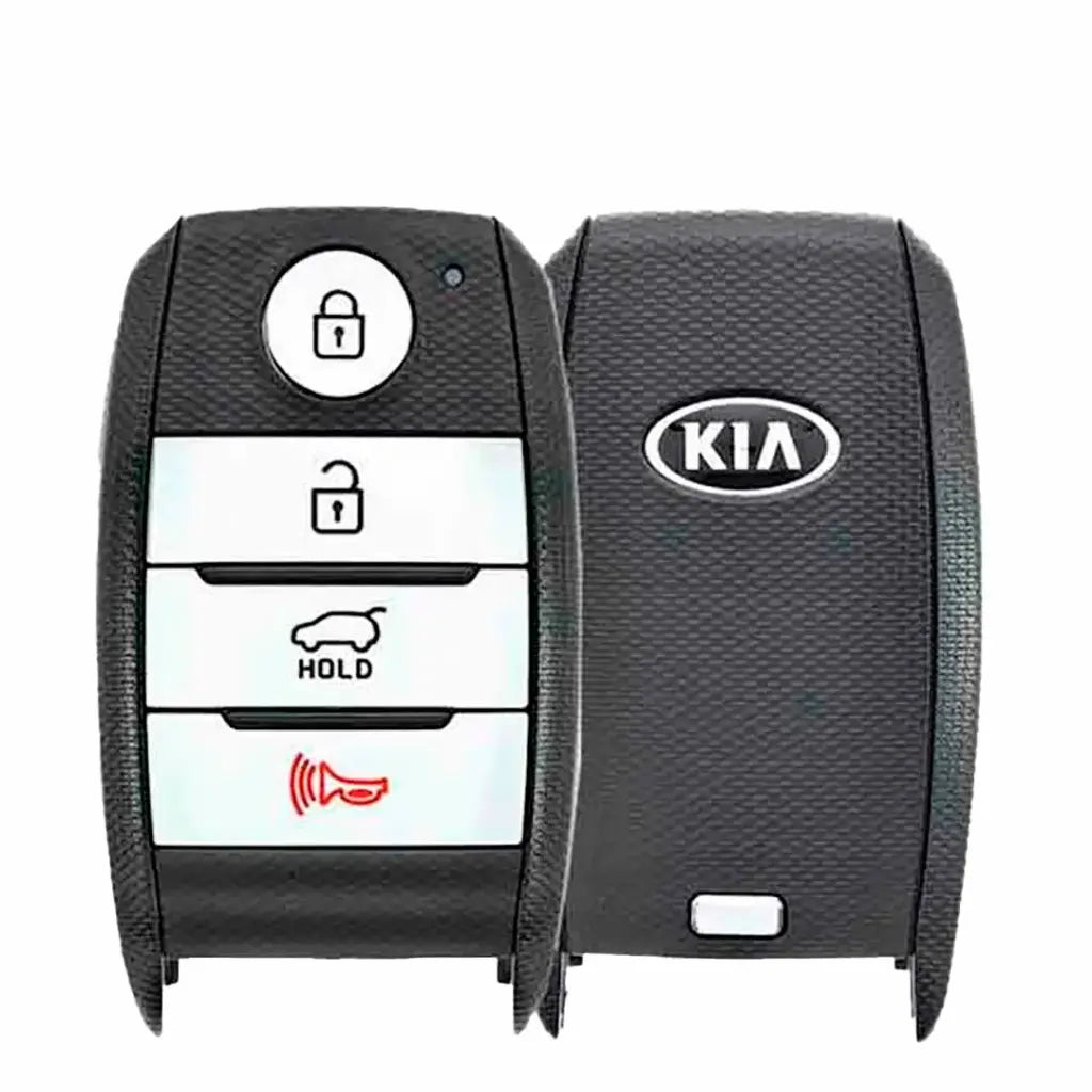 Front and back of 2015-2018 (Aftermarket) Smart Key for Kia Sorento  PN 95440-C6000  TQ8-FOB-4F06 (UM)