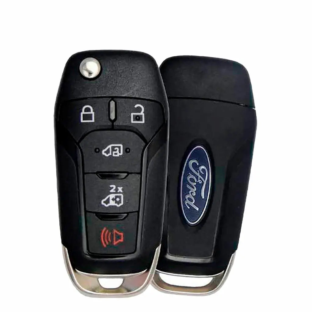 front and back of 2020-2020 (OEM-B) Remote Flip Key for Ford Transit Connect | PN: 164-R8255 / N5F-A08TAA
