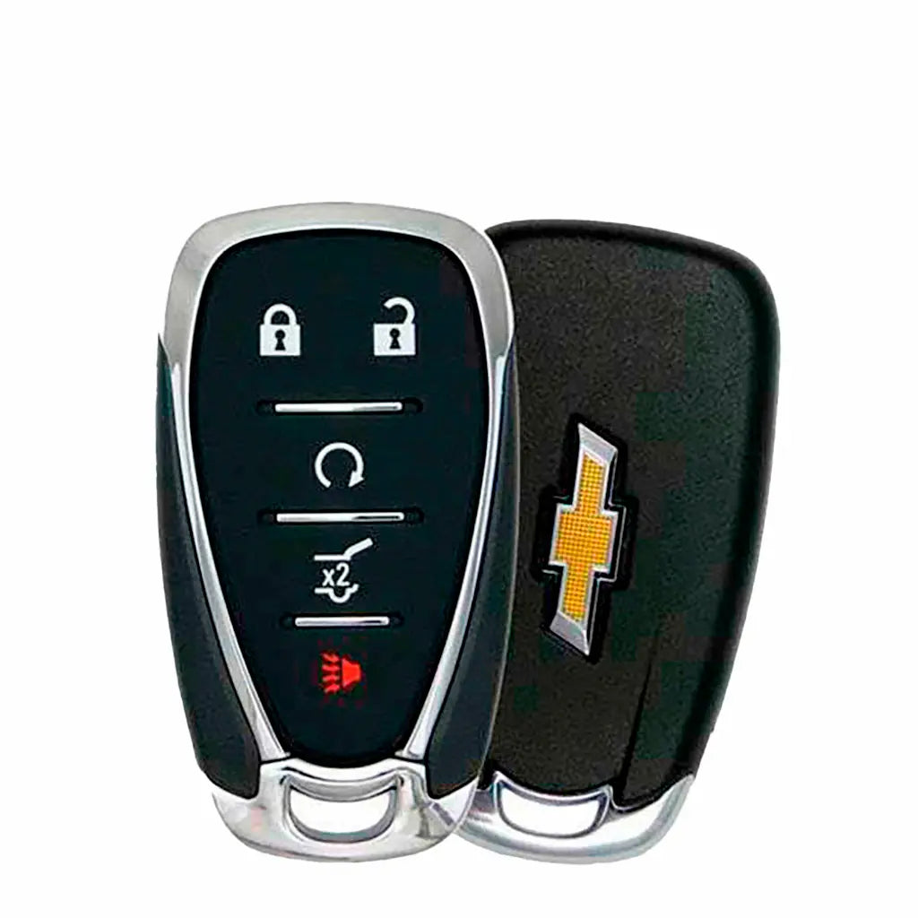 Front and back of 2021-2022 (OEM Refurb) Smart Key for Chevrolet Blazer - Trailblazer  PN 13530713  HYQ4ES 