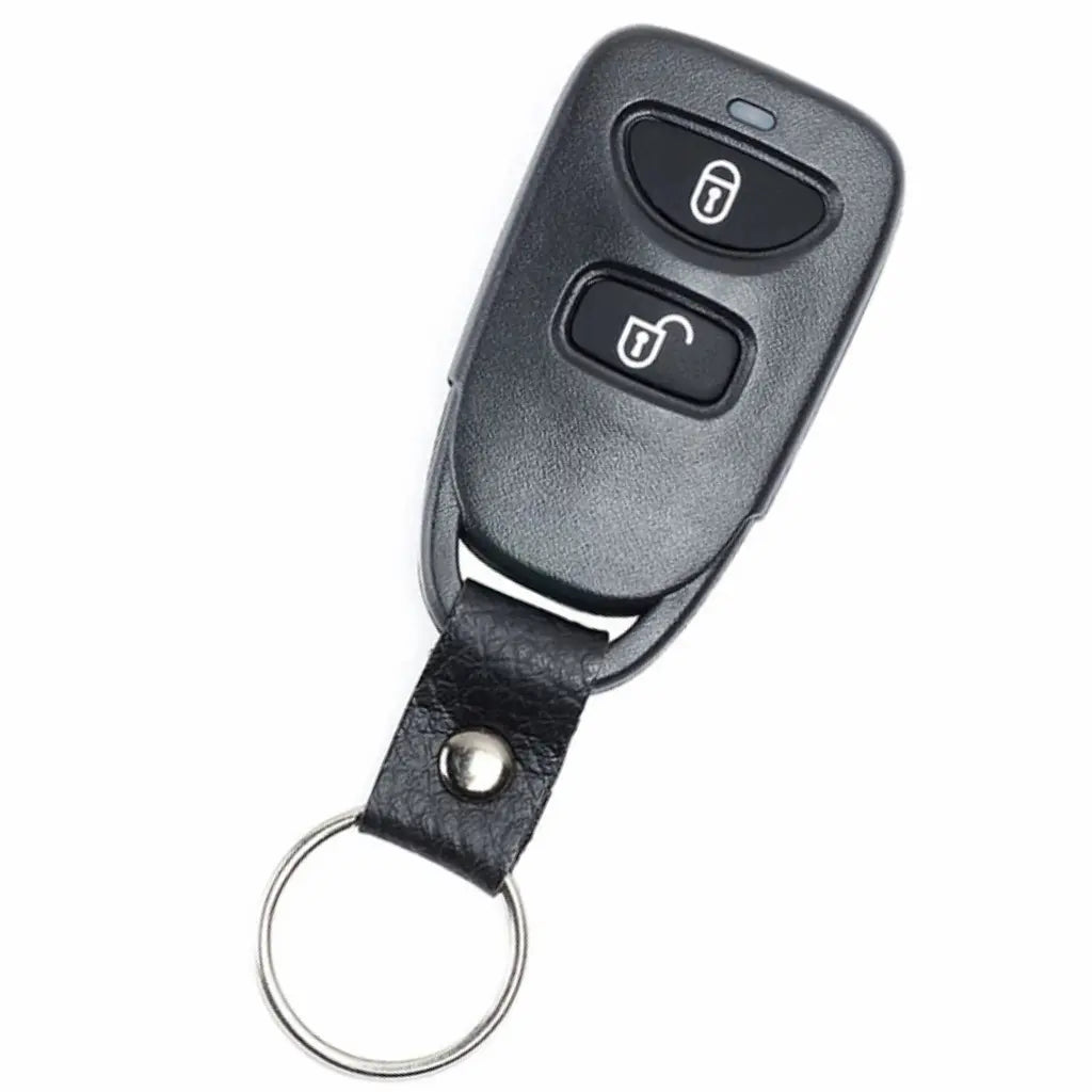 Front of 2005-2015 (Aftermarket) Keyless Entry Remote for Hyundai Tucson  PN 95430-2S201  24223-HK3