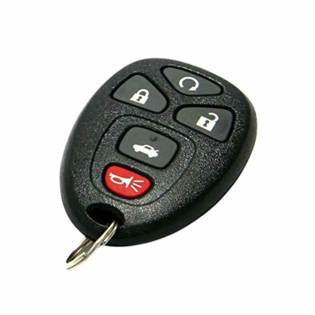 Front of 2006-2013 (OEM) Keyless Entry Remote for Chevrolet - Buick - Cadillac  PN 20935331  OUC60270