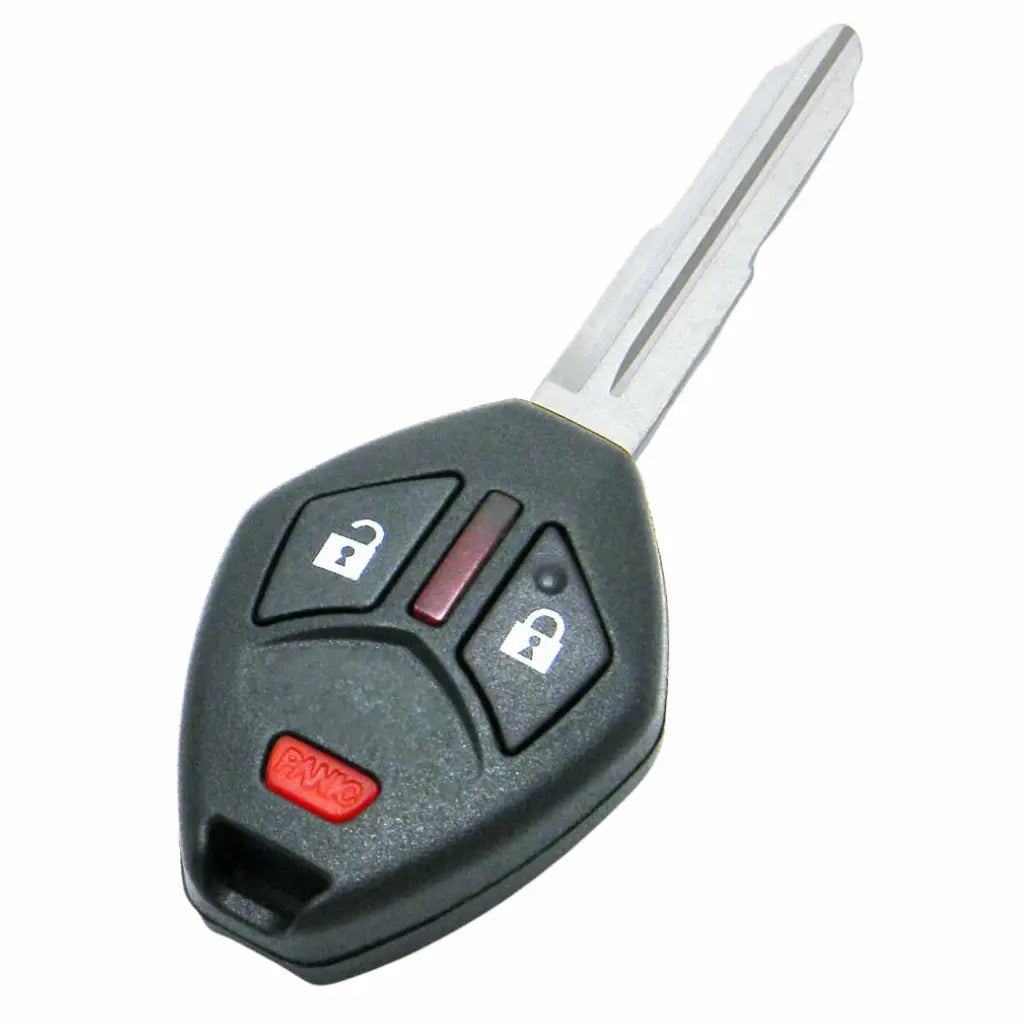 Front of 2007-2017 (OEM Refurb) Remote Head Key for Mitsubishi Outlander  PN 6370A148  OUCG8D-625M-A