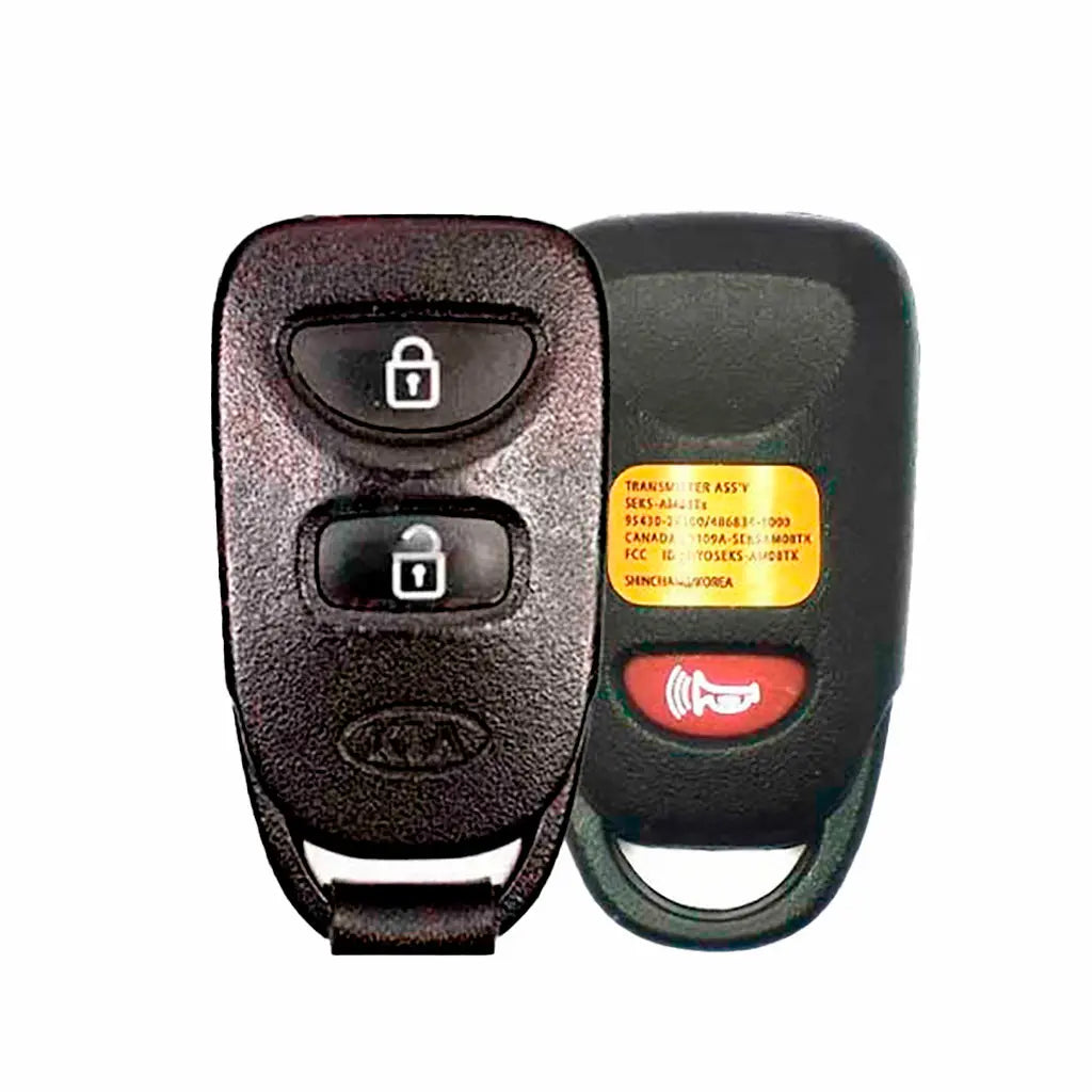 Front of 2009-2012 (OEM-B) Keyless Entry Remote for Kia Soul  PN 95430-2K100  NYOSEKS-AM08TX 