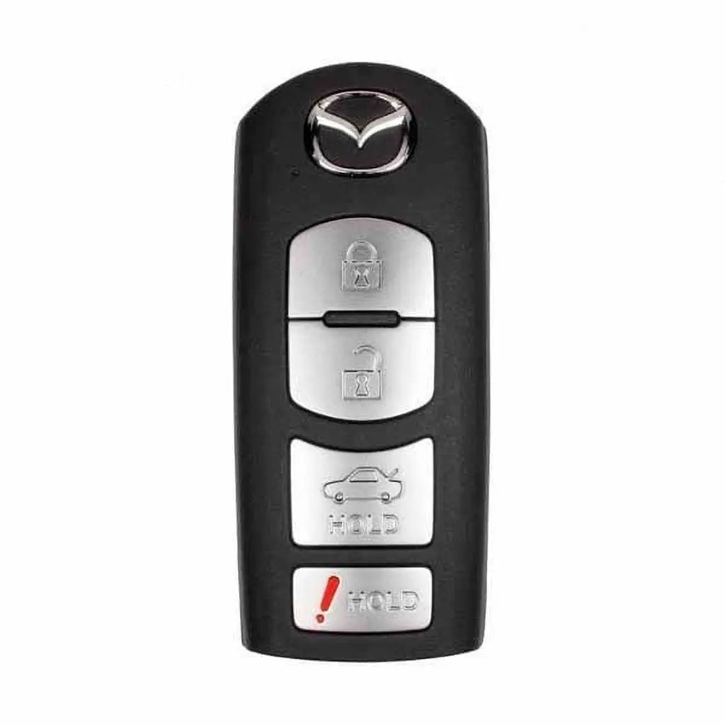 Front of 2010-2013 (OEM) Smart Key for Mazda  PN BBY2-67-5RY  WAZX1T768SKE11A03