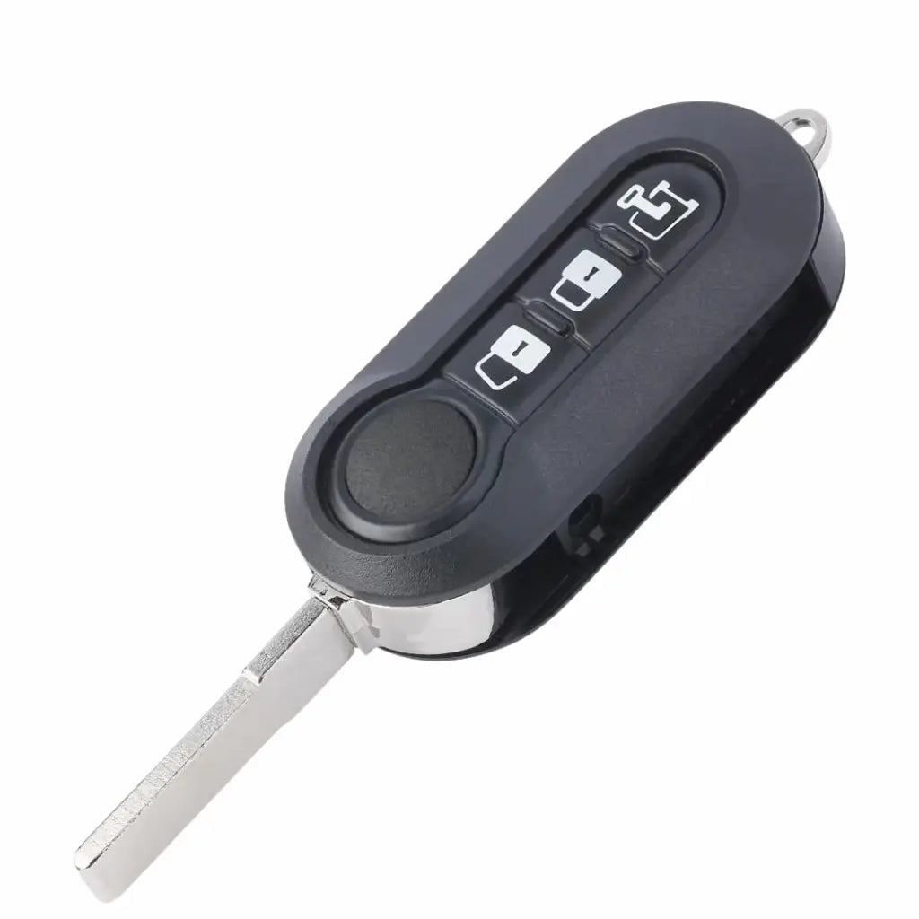 Front of 2012-2019 (OEM Refurb) Remote Flip Key for Dodge - Fiat  PN 68334510AA  LTQF12AM433TX