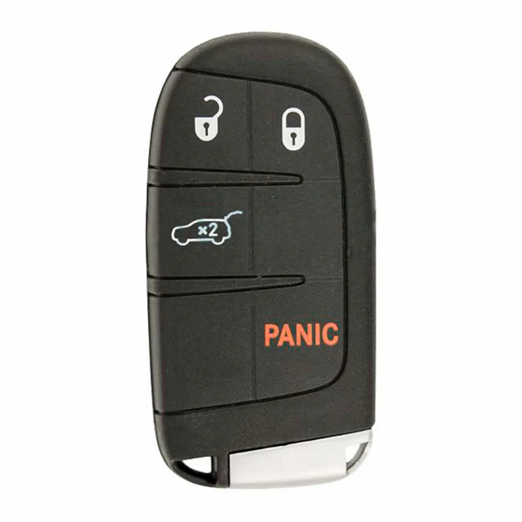 Front of 2017-2020 (OEM-B) Smart Key for Jeep Compass  PN 68250341AB  M3N-40821302