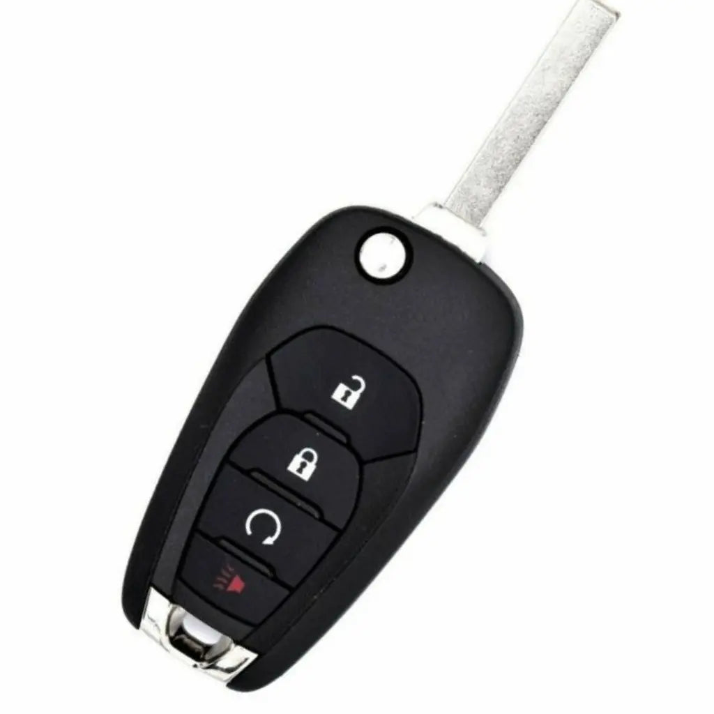 Front of 2019-2022 (OEM-B) Remote Flip Key for Chevrolet - Sonic - Trax - Spark  PN 13529043  LXP-T003