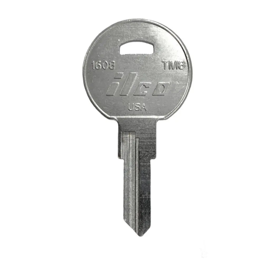 (ILCO) Metal Head Key for Trimark | 1608 / TM8 KS130