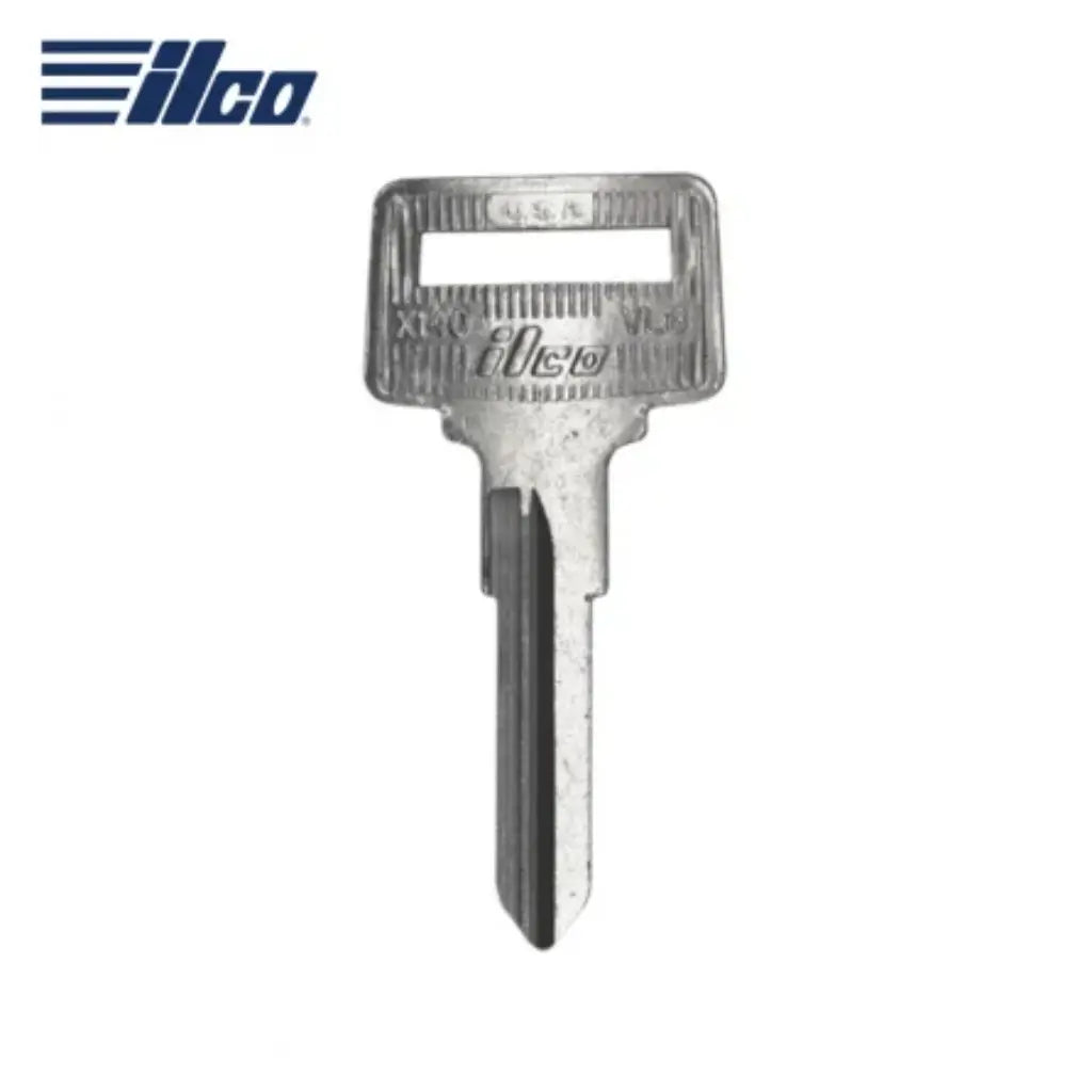 (ILCO) Metal Head Key for Volvo  VL8  X140 (Pack of 10)