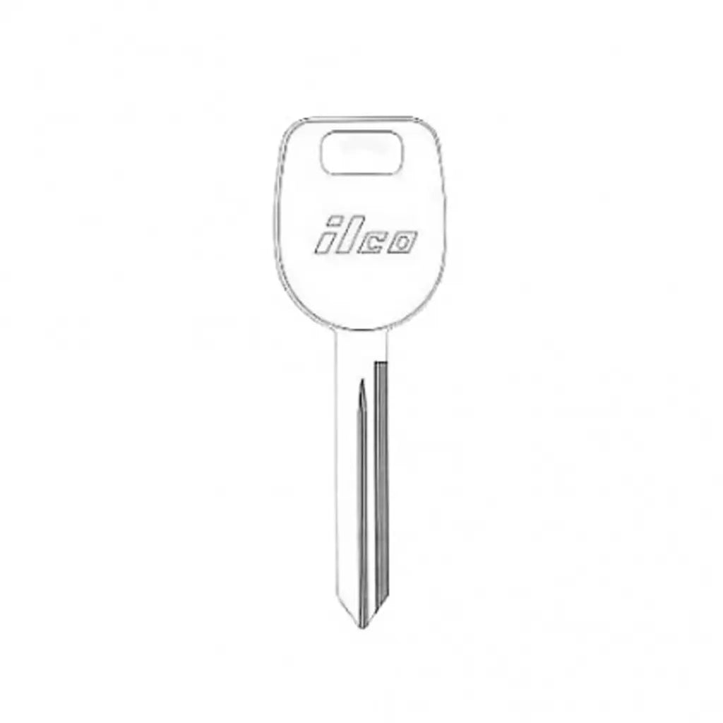 (NEW) ILCO Metal Head Key for Mitsubishi MIT6  X263 (PACK OF 10)