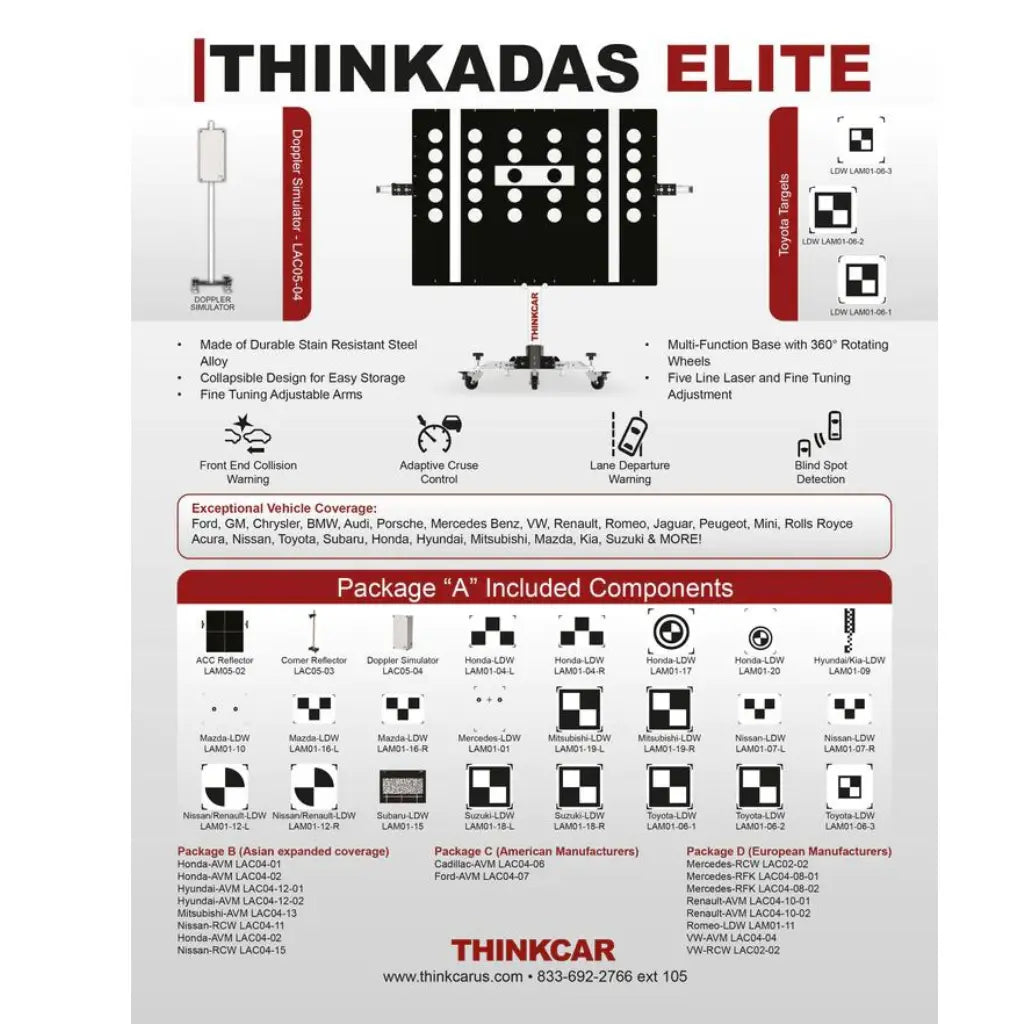 Thinkcar ADAS Elite - Asia + Mercedes
