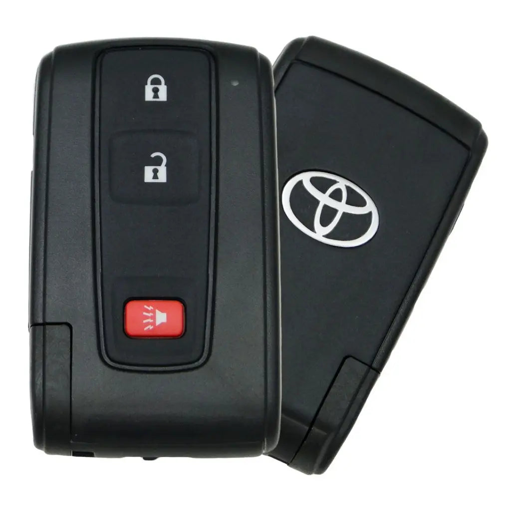 front and back of 2004-2009 (OEM) Smart Key for Toyota Prius | PN: 89994-47061 / MOZB31EG