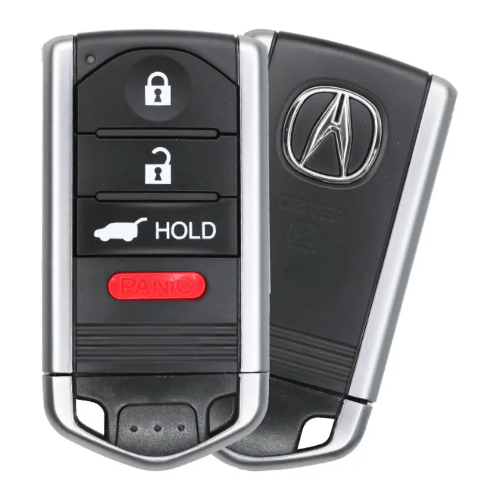 front and back of 2010-2013 (OEM-B) Smart Key for Acura ZDX  72147-SZN-A51  72147-SZN-A71