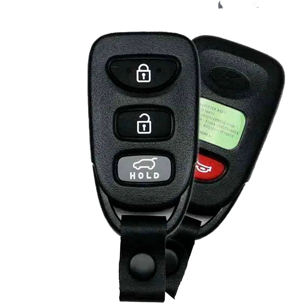 front and back of 2012-2017 (OEM Refurb) Keyless Entry Remote for Hyundai Veloster  PN 95430-2V100  NYOSEKS-TF10ATX