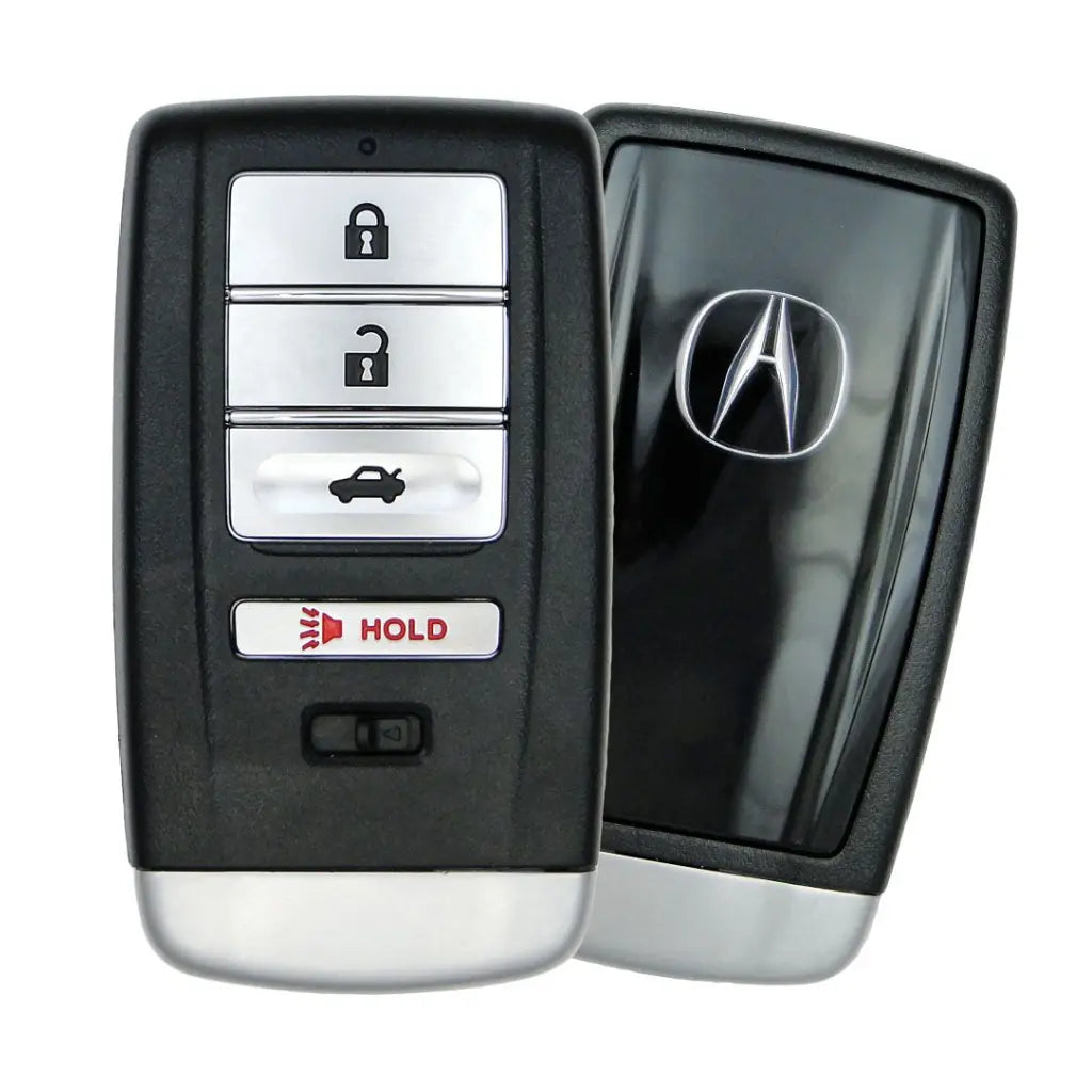 front and back of 2015-2020 (OEM) Smart Key for Acura ILX  RLX  TLX  PN 72147-TX6-A22  KR5V1X