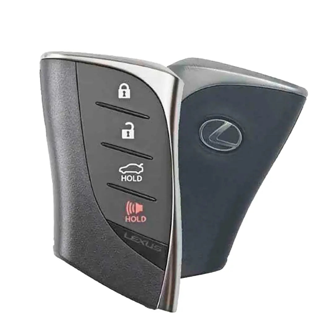 front and back of 2019-2020 (OEM) Smart Key for Lexus ES300h - ES350 - ES350h | PN: 8990H-33020 / HYQ14FBF / Board 0440