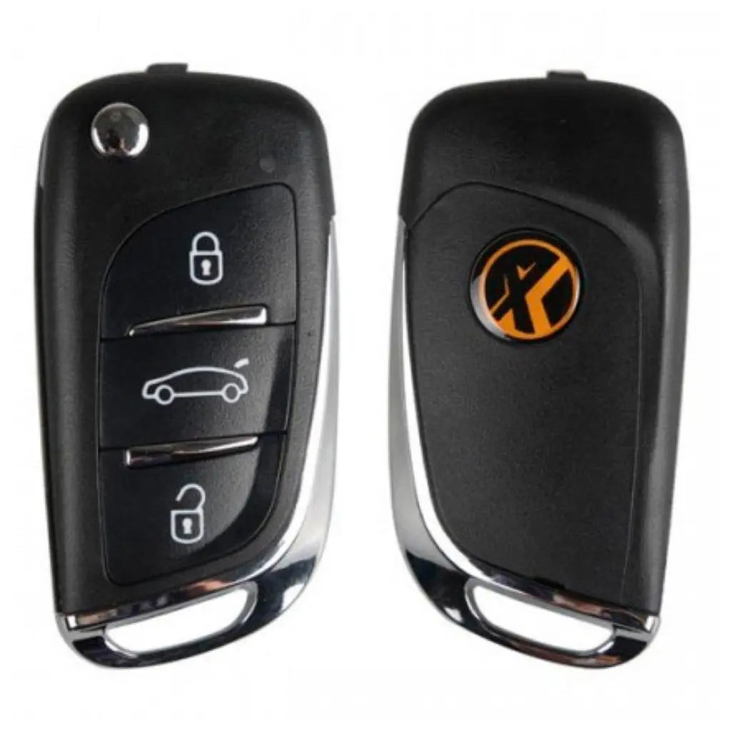 front and back of Audi DS Wireless Remote Control for Xhorse VVDI Key Tool