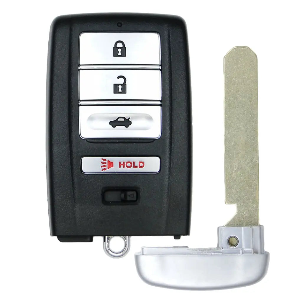 front and emergency key of 2015-2020 (OEM-B) Smart Key for Acura ILX - RLX - TLX | PN: 72147-TX6-A22 / KR5V1X