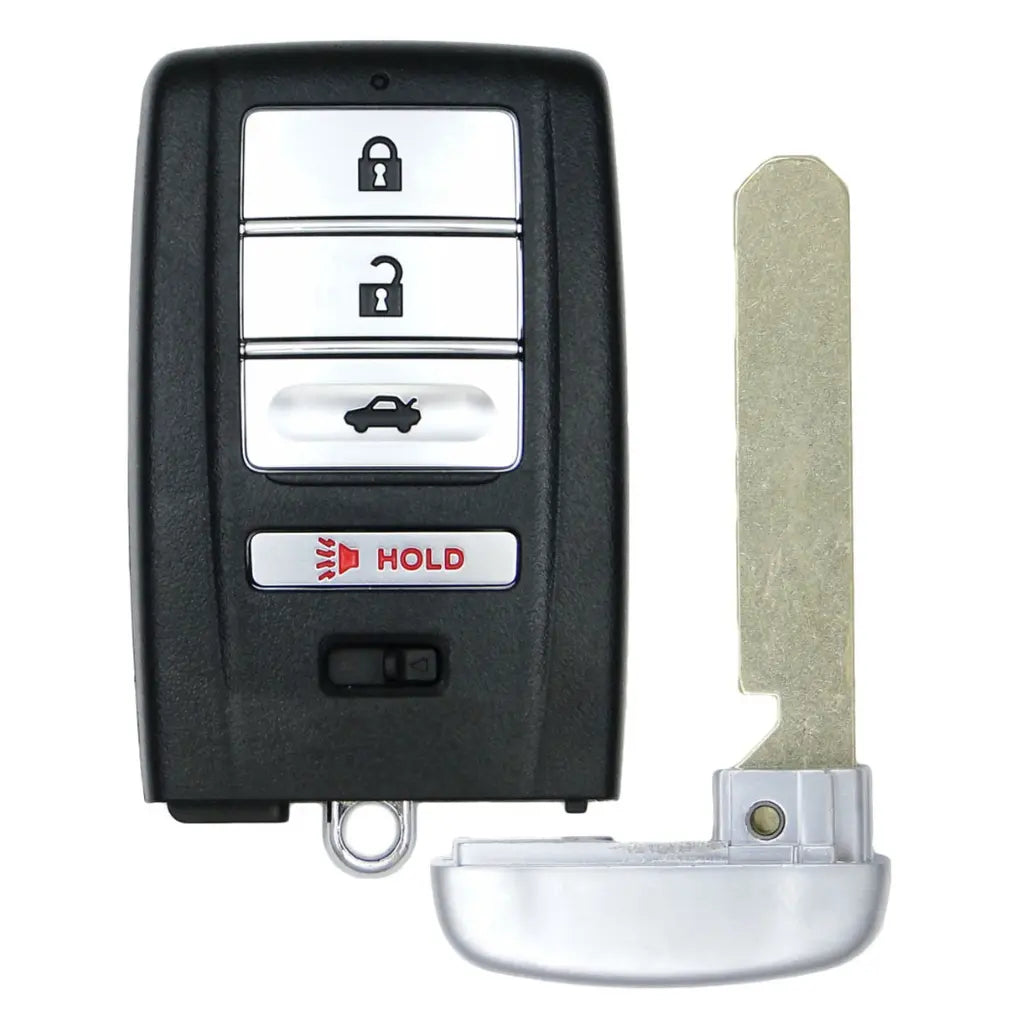 front and emergency key of 2015-2020 (OEM) Smart Key for Acura ILX  RLX  TLX  PN 72147-TX6-A22  KR5V1X