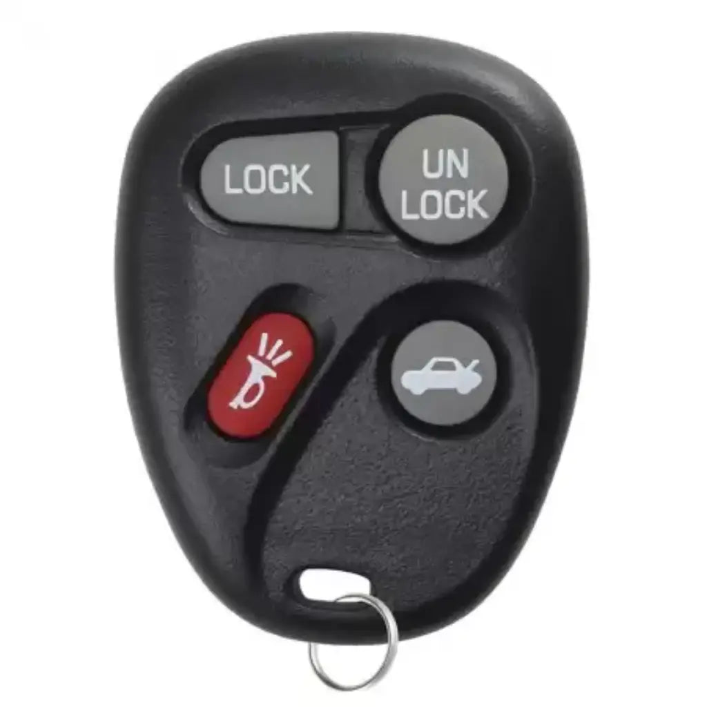 front of 1996-2002 (OEM Refurb) Keyless Entry Remote for GM  Buick  Cadillac Malibu - Astro -Riviera  PN 25678792  KOBUT1BT