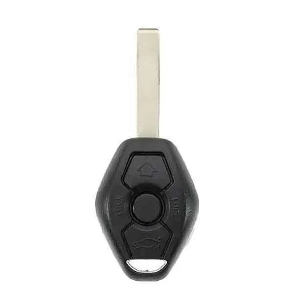 front of 2000-2008 (OEM Refurb) Transponder Key for BMW Z4 - X5 -X3 - M3  PN 6955750  LX8FZV (Chip 46 CAS2)