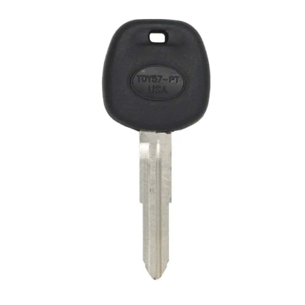 front of 2002-2004 (Aftermarket) Transponder Key for Toyota MR2  TOY57-PT  TEXAS ID 4C TAG (ILCO)