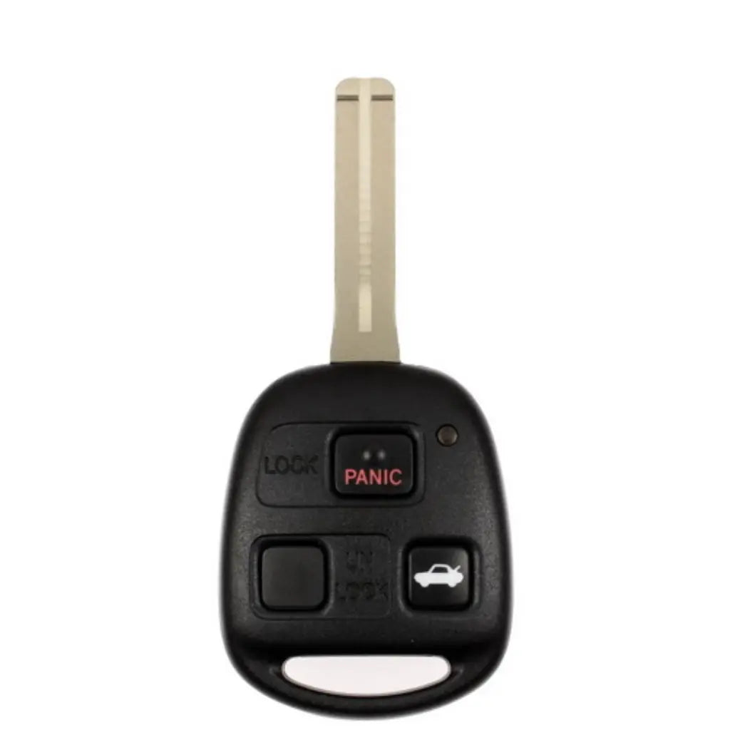 front of 2009-2010 (OEM) Remote Head Key for Lexus SC430  PN 89070-24660  chip 4D+GPanic  Nothing  Trunk