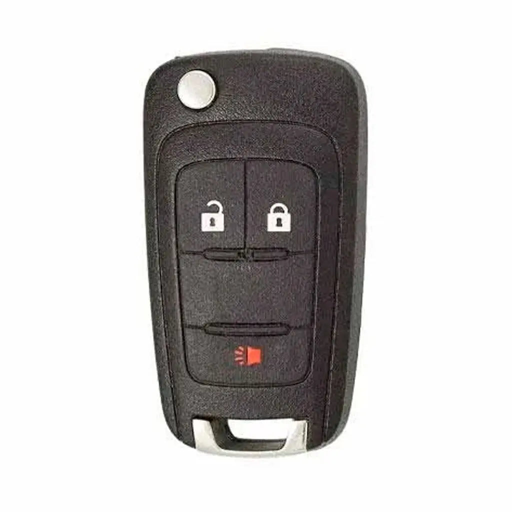 front of 2010-2019 (Aftermarket) Remote Flip Key for Chevrolet  GMC - Buick  PN 20873621  OHT01060512