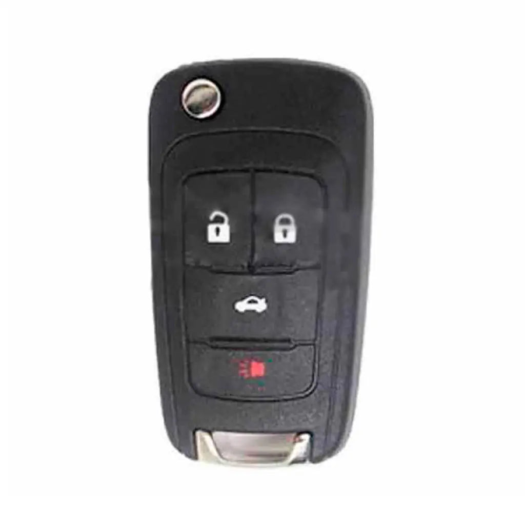 front of 2010-2019 (Aftermarket) Remote Flip Key for GM  Buick Allure - Camaro - Cruze - Equinox   PN 5912555 - OHT01060512