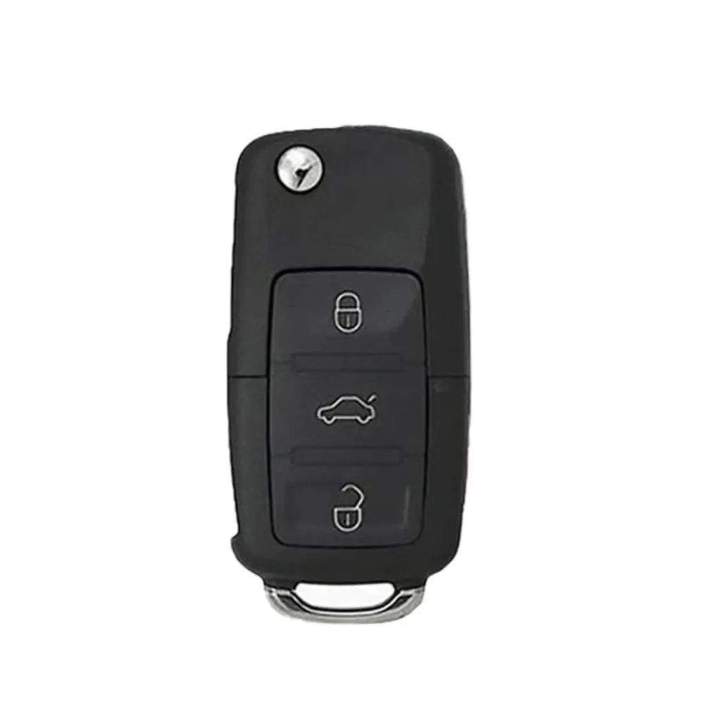 front of 2011-2016 (Aftermarket) Remote Flip Key for Volkswagen GTI - Tiguan - Passat  PN 5K0837202AK  NBG010206T