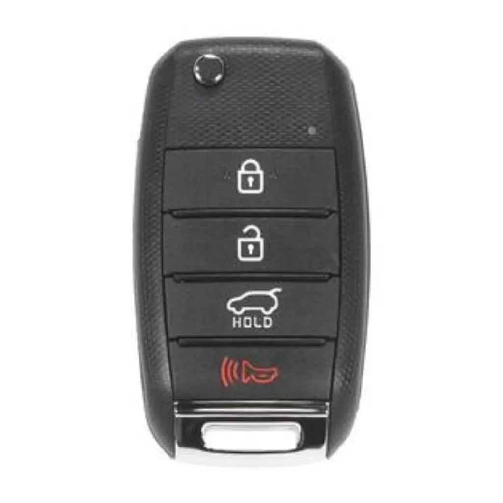 front of 2016-2019 (OEM Refurb) Remote Flip Key for Kia Sportage  PN 95430-D9000 (TP)  TQ8-RKE-4F27