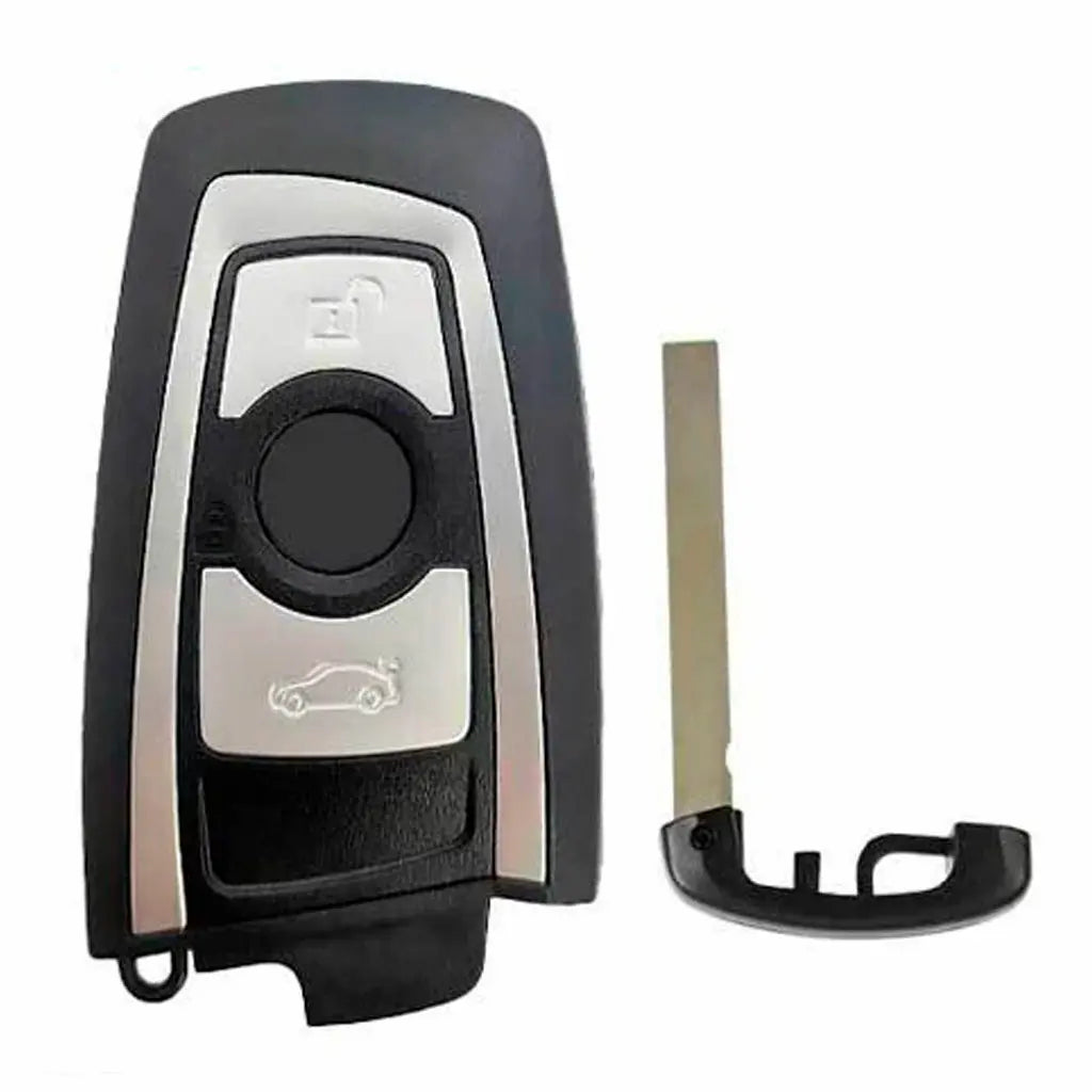 Front of 2009-2014 (Aftermarket) Smart Key Shell for BMW - 3  4  5 Series  PN 7847229-02 