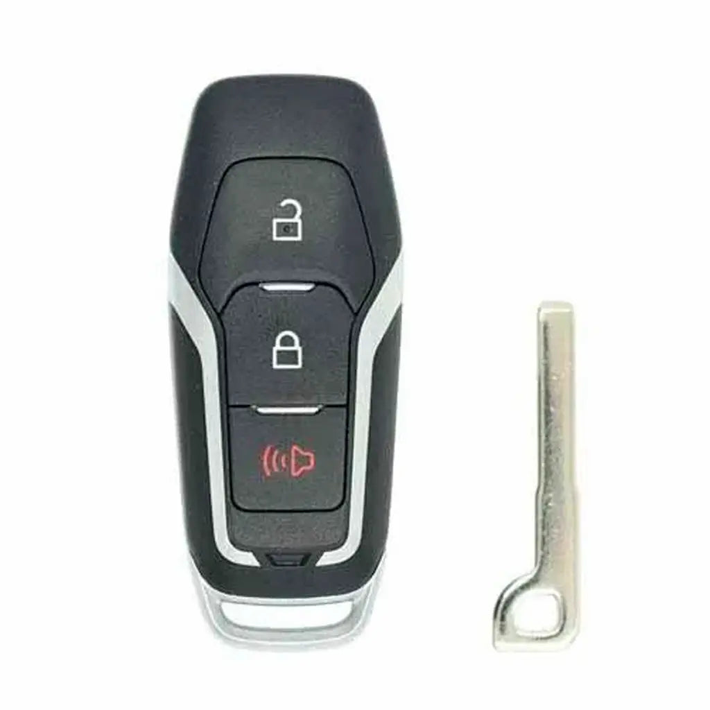 Front of 2013-2018 (Aftermarket) Smart Key Shell for Ford / Lincoln | PN:164-R7989