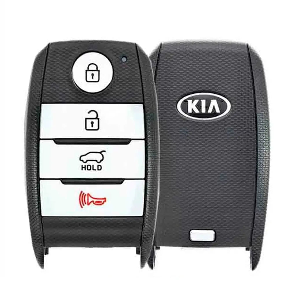 front and back of 2014-2016 (OEM) Smart Key for Kia Soul EV  4-Button  CQ0FN00100  PN 95440-E4000