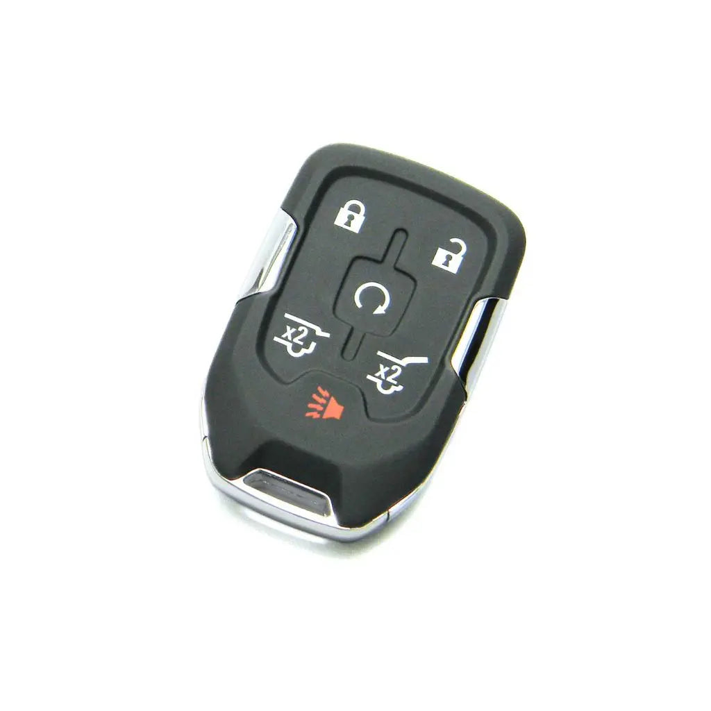 front of 2015-2020 Smart Remote for Chevrolet Suburban - Tahoe  6-Button Smart Key  PN 13508278,13580802,13529634  HYQ1AA  315MHz (OEM Refurb)
