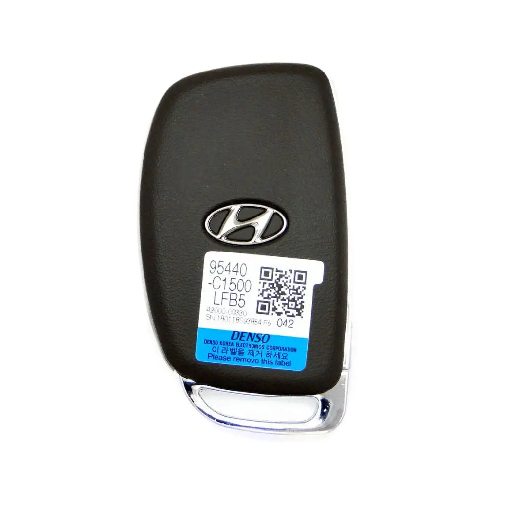 back of 2017-2019 (OEM-B) Smart Key for Hyundai Sonata  4-Button Smart Key  PN 95440-C1500NNA C2500 CQOFD00120
