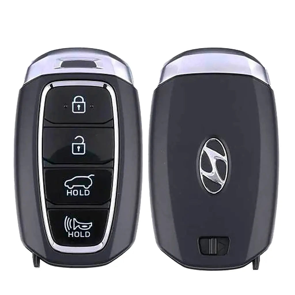front and back of  2019-2020 (OEM-B) Smart Key for Hyundai Santa Fe- PN 95440-S2000  TQ8-FOB-4F19