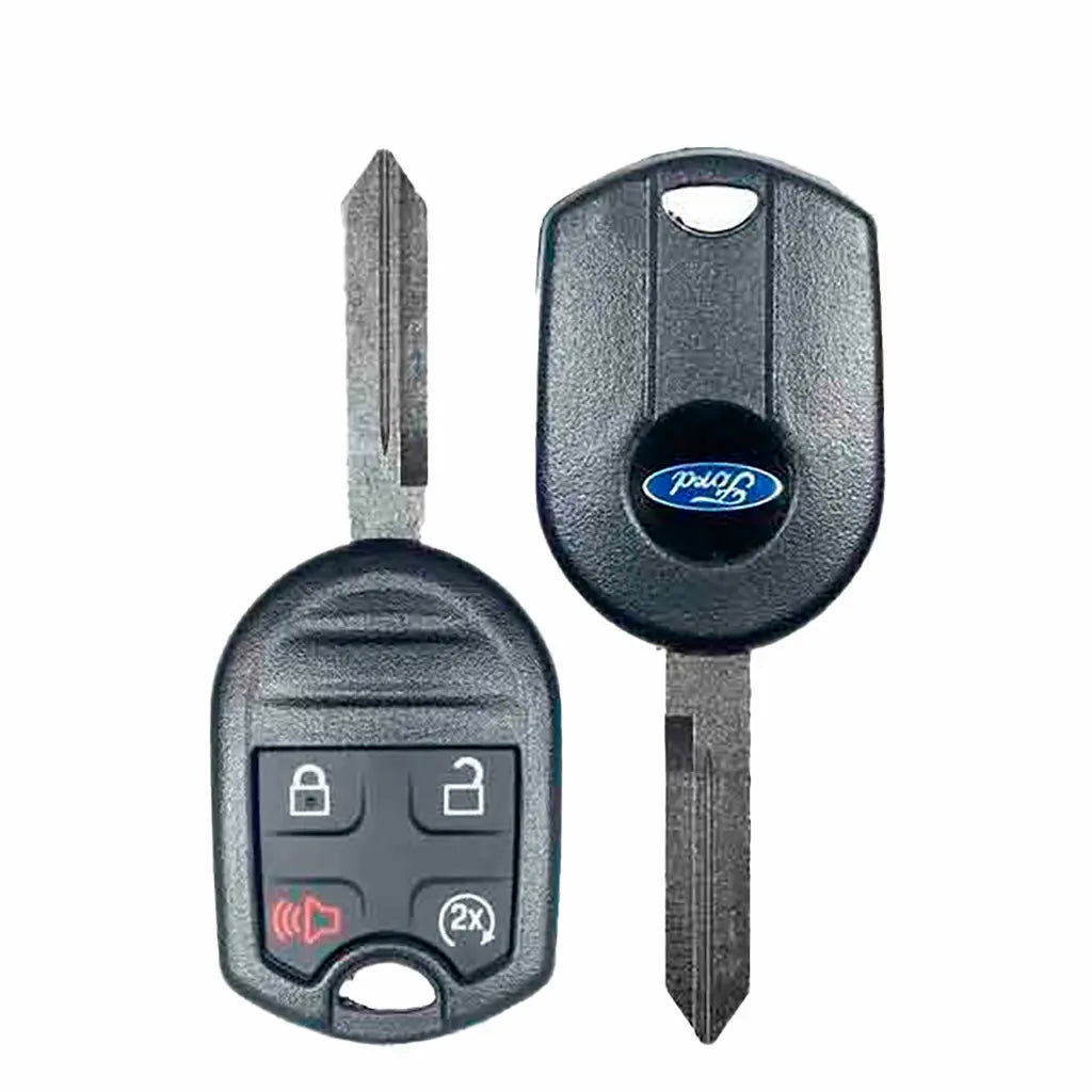 Front and back of 2011-2020 (OEM Refurb) Remote Head Key for Ford - F150  Explorer  PN 164-R8067  CWTWB1U793