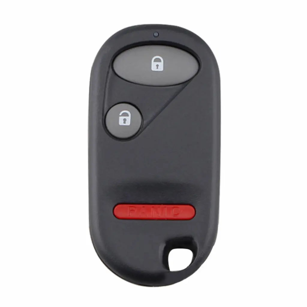 Front of 2002-2011 (Aftermarket) Keyless Entry Remote for Honda  Civic - Element  PN 72147-S5T-A01  OUCG8D-344H-A