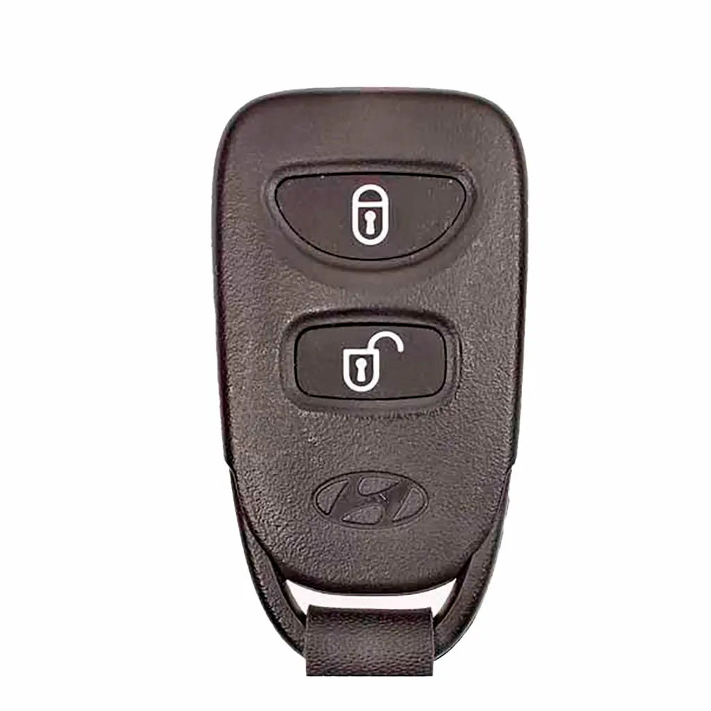 Front of 2012-2014 (OEM Refurb) Keyless Entry Remote for Hyundai Accent  PN 95430-1R200  FCC ID TQ8RKE-3F01