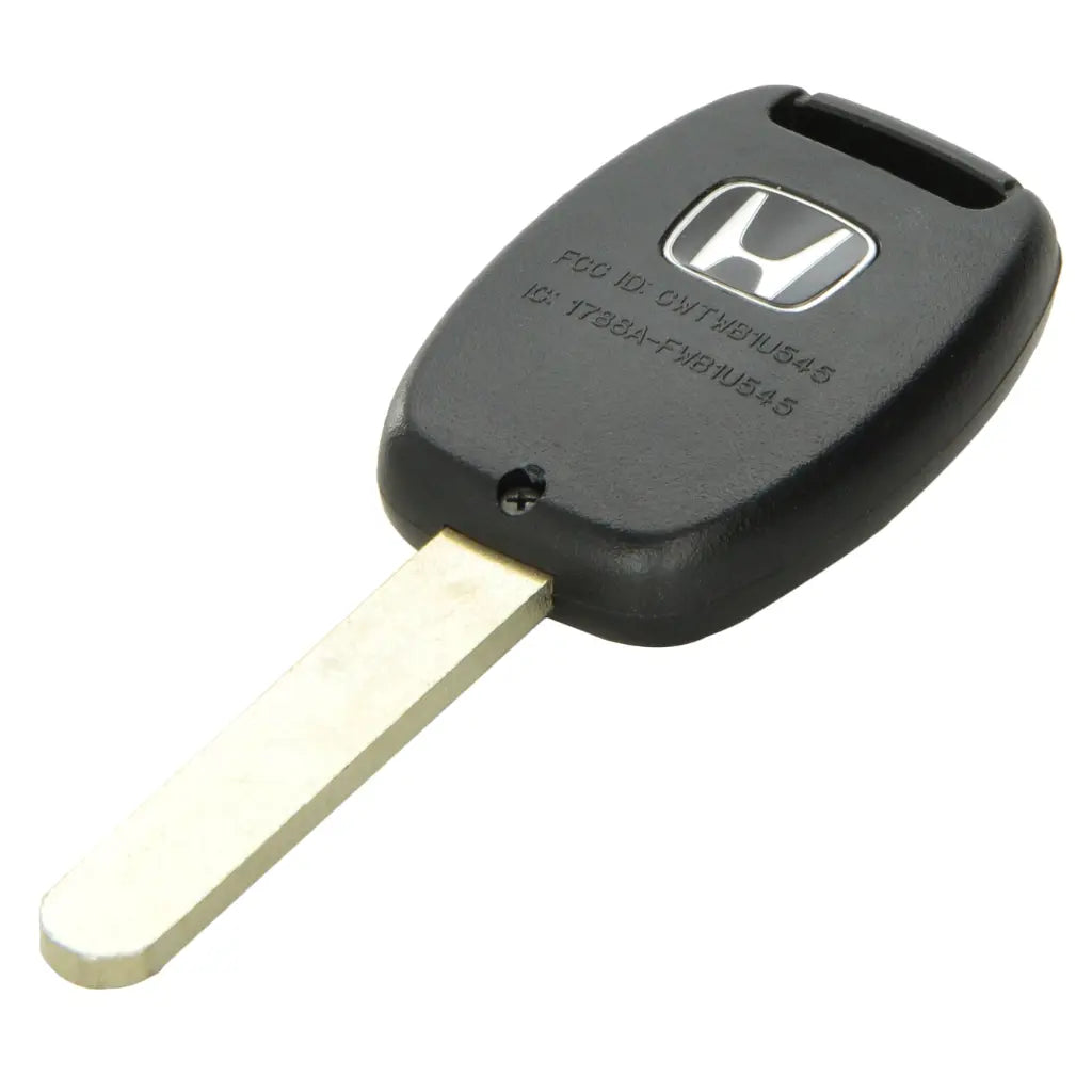 back of 2007 - 2015 (OEM) Remote Head Key for Honda CR-V Fit Insight  PN 35111-SWA-306  MLBHLIK-1T