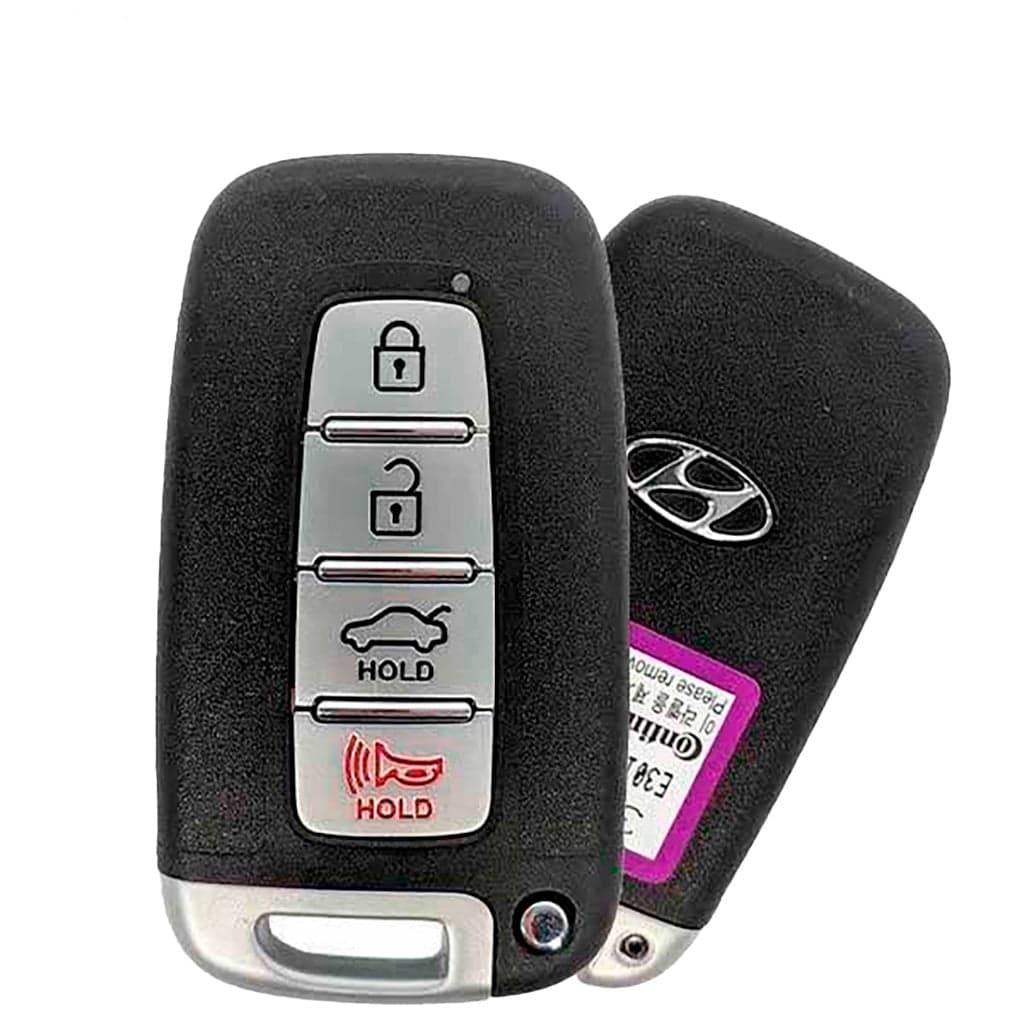 front and back of 2009-2014 (OEM-B) Smart Key for Hyundai  PN 95440-3X200  SY5HMFNA04